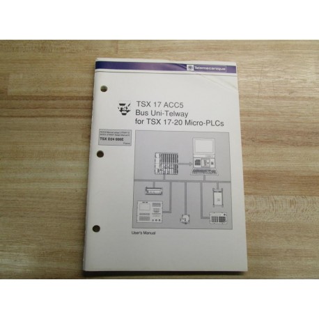 Telemecanique TSX D24 006E User's Manual - Used