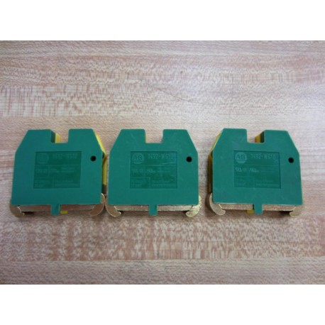 Allen Bradley 1492-WG10 Terminal block 1492WG10 (Pack of 3) - New No Box