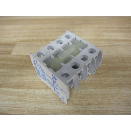 Cutler Hammer C320KGT8 Eaton Auxiliary Contact Block Series A2 - Used