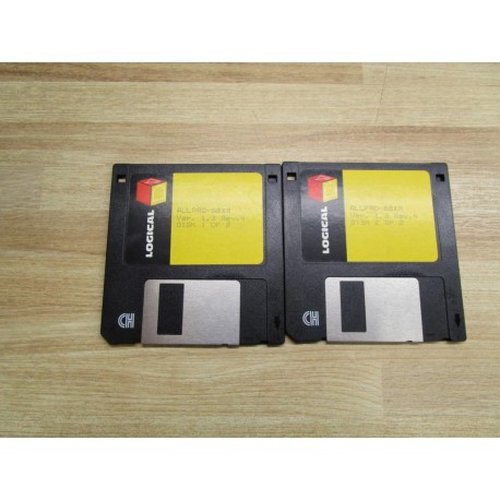 Logical 88XR Software Disk Set Allpro Version 1.3 - Used