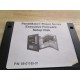 PanelMate 85-01185-01 Software Disk - Used