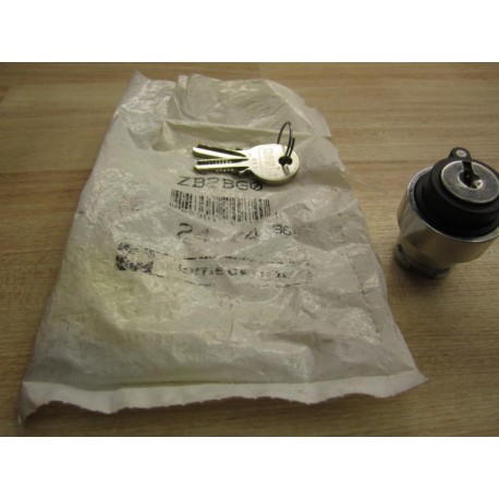 Telemecanique ZB2BG0 Key Operated Switch 24974  ZB2BGO