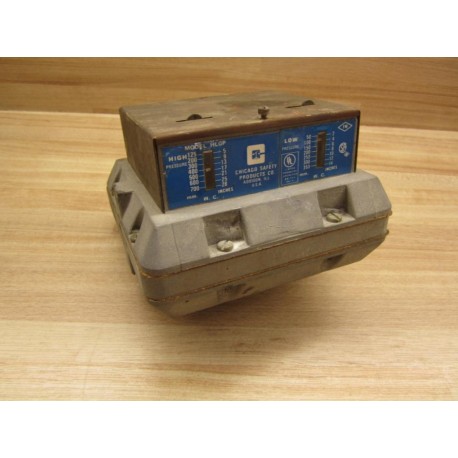 Chicago Safety Products HLGP Double Pressure Switch - Used