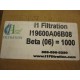 I1 Filtration I19600A06B08 Filter