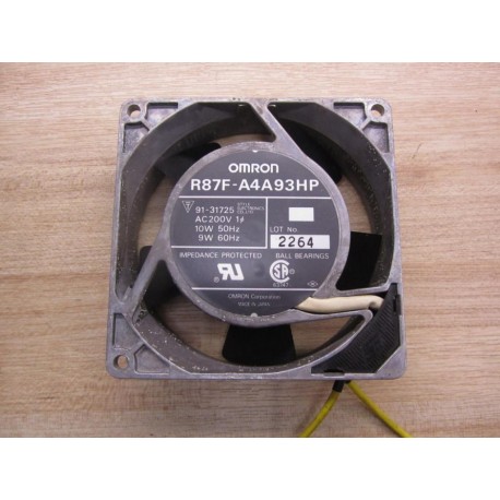 Omron R87F-A4A93HP Axial Fan - Used