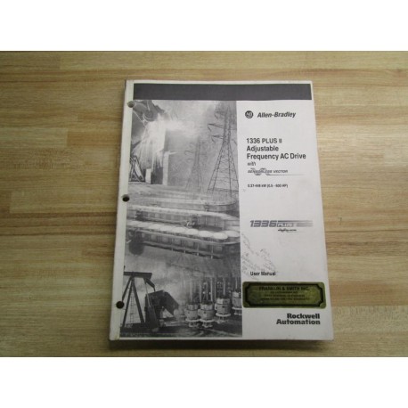 Allen Bradley 184898 (3) User Manual For 1336 PLUS II - Used