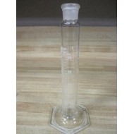 Kimble 20039-25 KIMAX 25mL Glass Mixing Cylinder 2003925 WO Stopper - Used