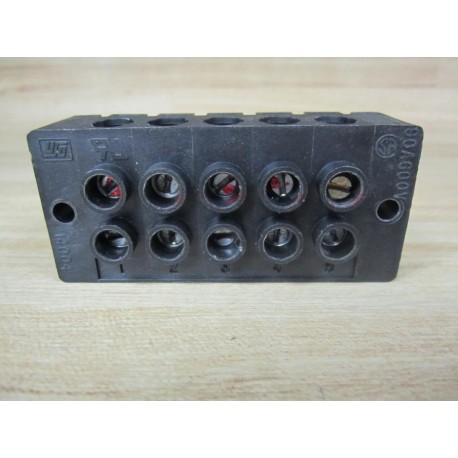 USO 14004-5 Terminal Strip Block 140045 - Used