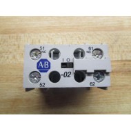 Allen Bradley 195-MA02 Auxiliary Contact Adder Deck - New No Box