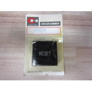 Cutler Hammer E30KA100 Eaton Reset Button