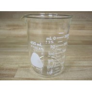 Pyrex 1005-400 400mL Glass Beaker 1005400 - Used