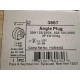 Pass & Seymour 3867 Angle Plug