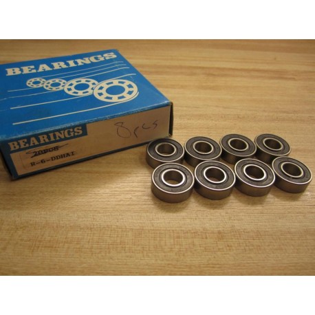 Gulf R-6-DDHAI Bearing (Pack of 8)