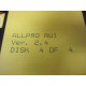 Logical RUI Software Disk Set Version:2.5 4 Disk SetVer.2.4 - Used