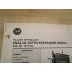 Allen Bradley 955091-35 Instruction Manual For 1771-E4 - Used