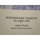 Powerware 164201404 A User's Guide For Ferrups FEQFE UPS - Used