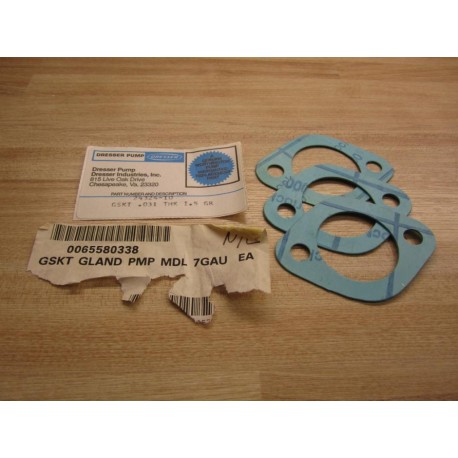 Dresser 24324-10 Gland Pump Module Gasket (Pack of 3) - New No Box