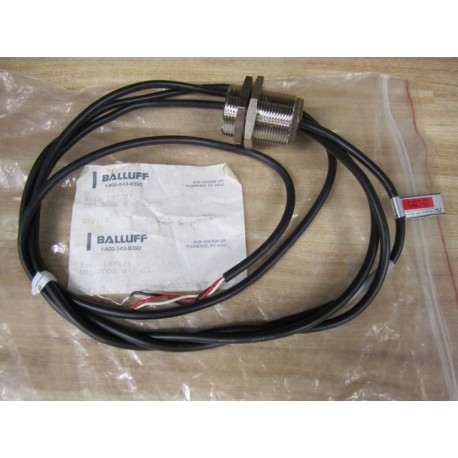 Balluff BN3 3008N-J 0422JP Inductive Proximity Switch BN3-3008-N-J-02