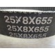Jason 25X8X655 Belt OR1 0R1