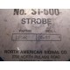 North American Signal ST-500 Blue Strobe Light 115 AC V - Used