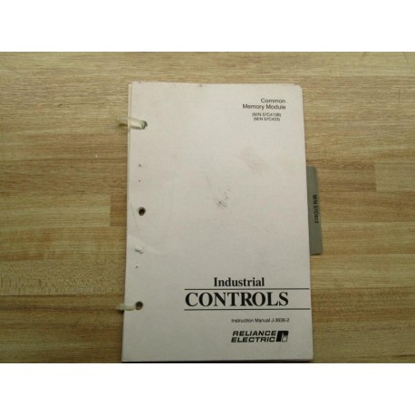 Industrial Controls J-3636-2 Manual 57C413B 57C423 - Used