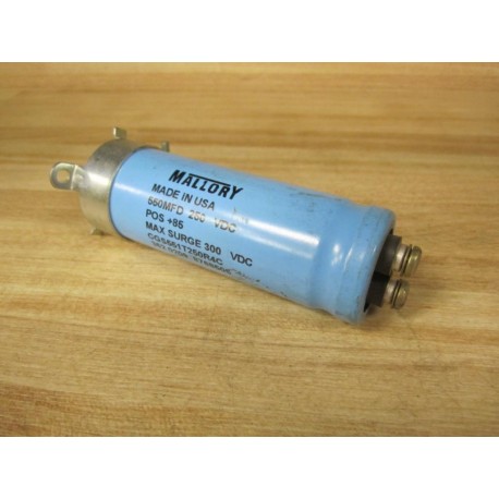 Mallory CGS551T250R4C Capacitor - Used