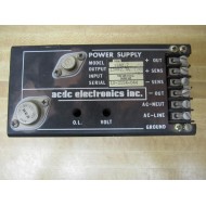 ACDC Electronics 15N2.7 Power Supply - Used