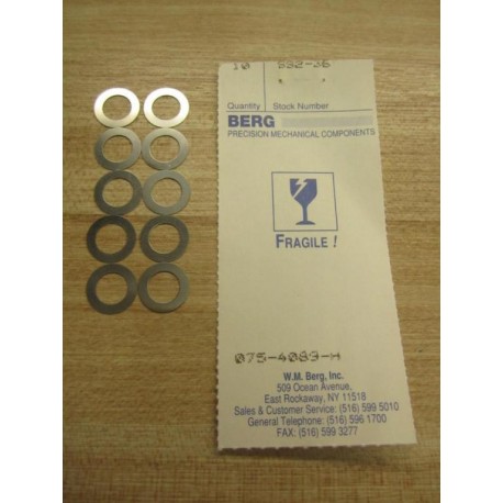 Berg S32-36 Washer (Pack of 10)