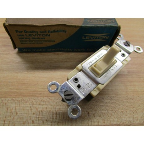 Leviton 98491-90-10-37 Toggle Switch