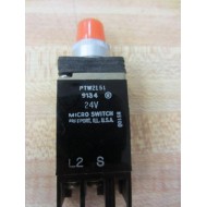 Micro Switch PTW2151 Honeywell Indicator Compact Orange Cap - New No Box