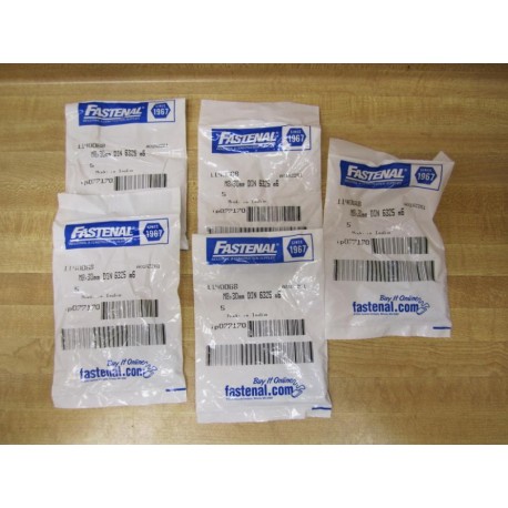 Fastenal 1140068 5 Bags Of 5 Dowel Pins