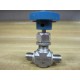 WhiteySwagelok SS-1RS4-BL Valve SSW1RS4BL Missing 2 Nuts - New No Box