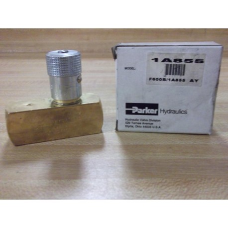 Parker F600B Flow Control Valve