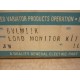 General Electric 6VLM11K Load Monitor Kit