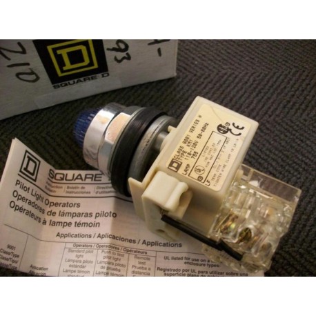 Square D 9001KT1L31 Push Button 9001-KT1L31