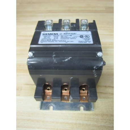 Siemens 40FP32A Contactor - New No Box