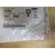 Harting R15-BU-C Contact 09150006201 (Pack of 100)