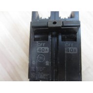 General Electric HACR 40A Circuit Breaker RT-660 2 Pole THQC - Used