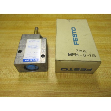 Festo 7802 MFH-3-18 Solenoid Valve J602