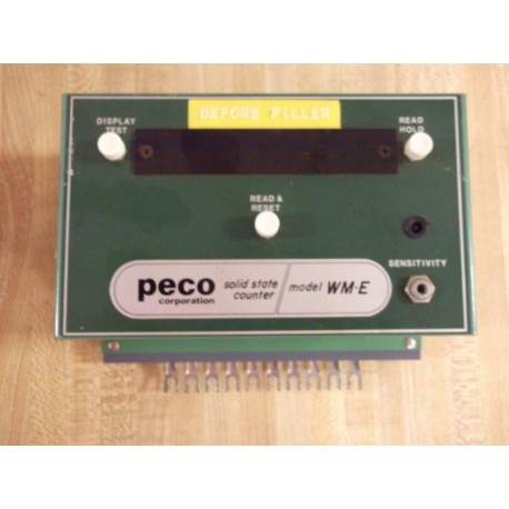 Peco WM-E Solid State Counter WME C3678-145 - Used