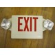 Lithonia LHQM S W 1 R 120277 Exit Sign