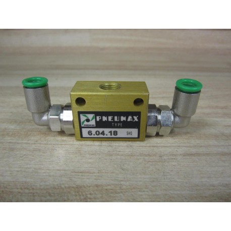 Pneumax 6.04.18 18" Shuttle Valve - Used