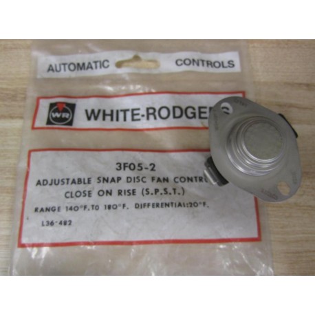 White-Rodgers 3F05-2 Adjustable Snap Disc Fan Control 3F052