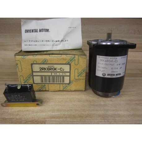 Oriental Motor 2RK6RGK-C2 Reversible Motor 2RK6RGKC2