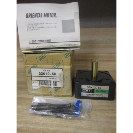 Oriental Motor 3GN12.5K Gear Head