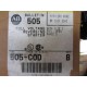 Allen Bradley 505-COD Reversing Starter 505-C0D Series B Size 2