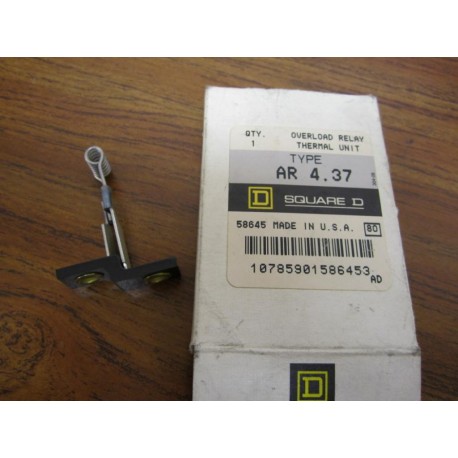 Square D AR 4.37 Thermal Unit Heating Element