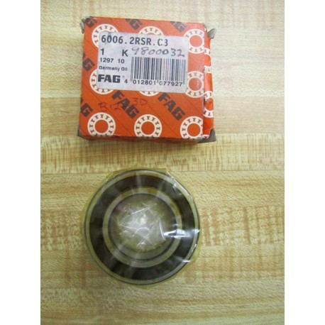 FAG 6006.2RSR.C3 Bearing