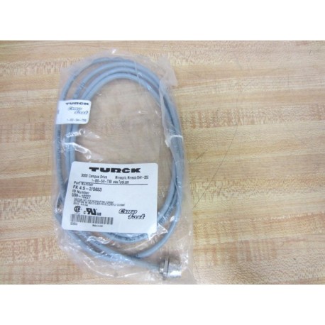 Turck FK 4.5-2S653 452S653 Cordset Cable 4.5-2S653 FK4.5-2S653