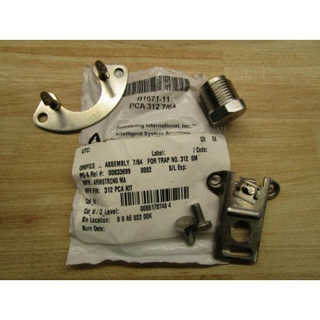 Armstrong B1671-11 Orifice Assembly 764 PCA 312